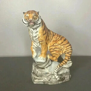 Franklin Mint NWF Siberian Tiger Great Cats of The World 1989 Figurine